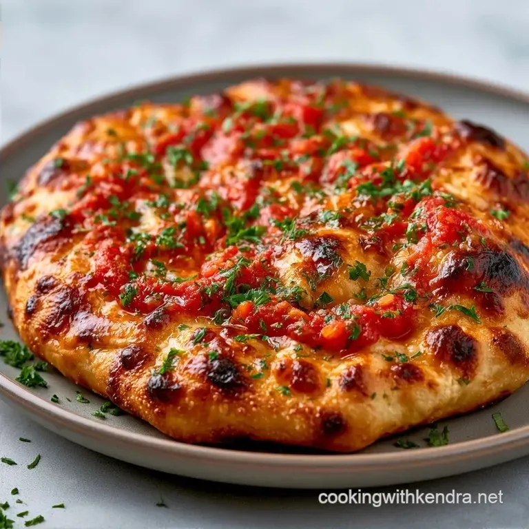 Classic Italian Flatbread Pizza: Crispy Base