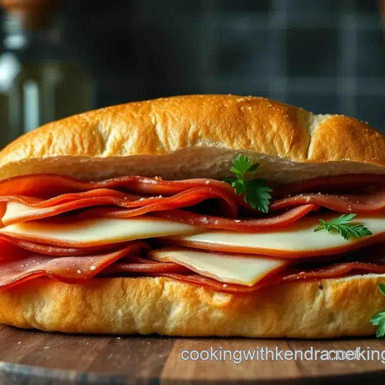 Classic Italian Grinder Sandwich: A Hearty Taste of Tradition