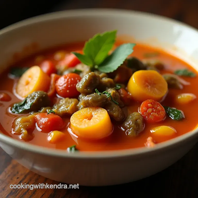 The Hearthside Classic Authentic Italian Wedding Soup Minestra Maritata presentation