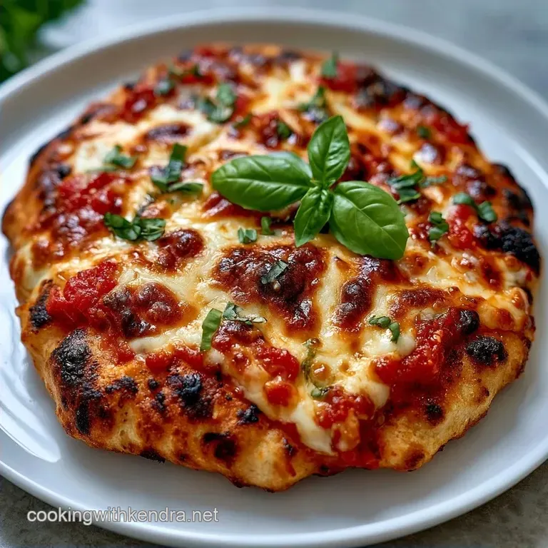 Classic Margherita Flatbread Pizza: Crispy and Tangy
