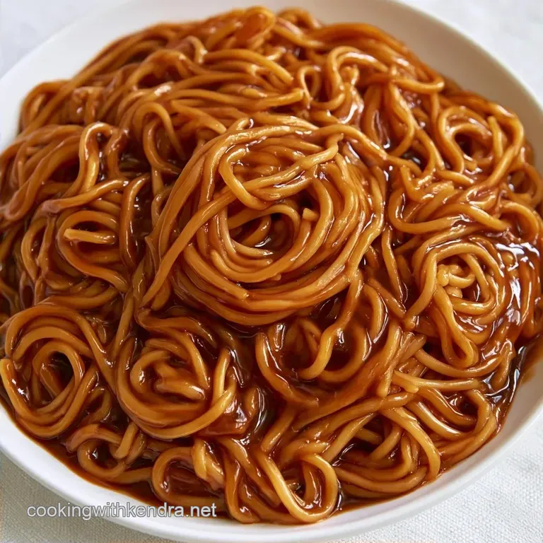 Classic Oyster Sauce Pasta: Savory and Glossy