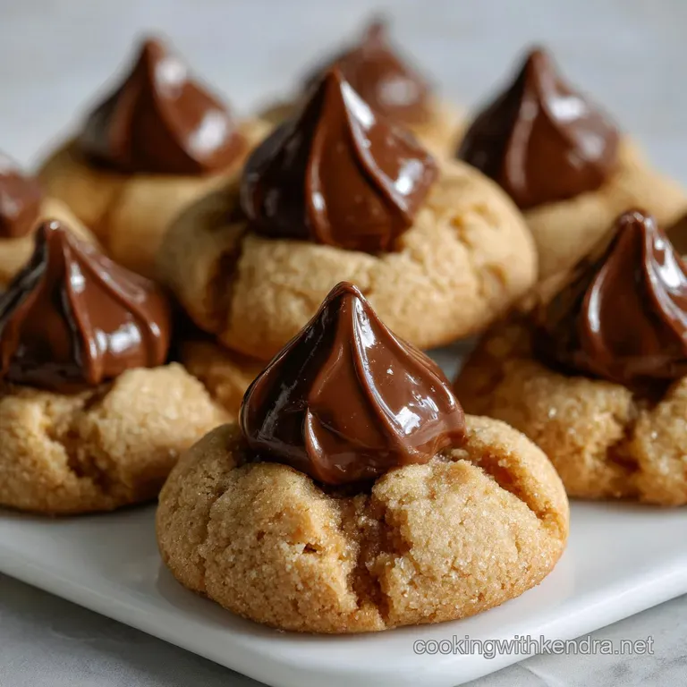 Hershey Kiss Cookies: the Chewy Classic Recipe presentation