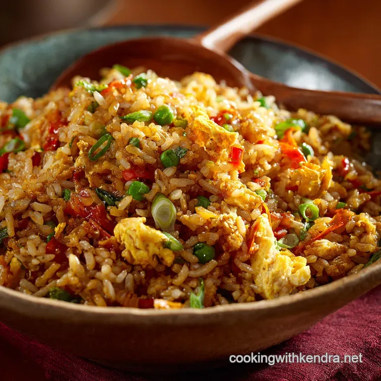 Fried Rice the Classic Wok Star Shrimp and Pork Recipe presentation