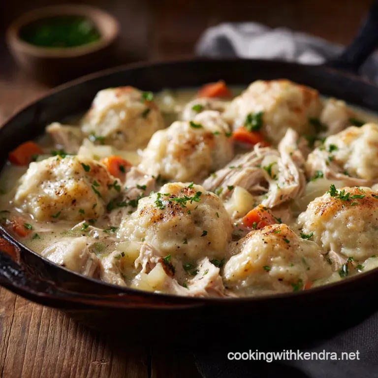Proper OldFashioned Chicken and Rolled Dumplings Grandmas Way