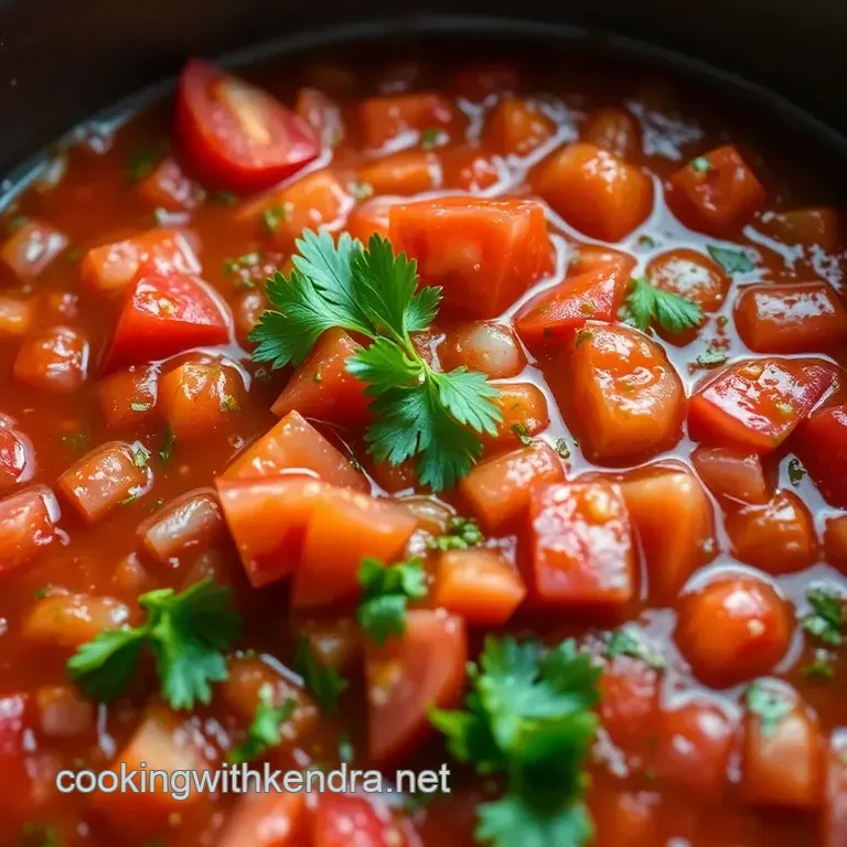 Classic Salsa de Tomate presentation
