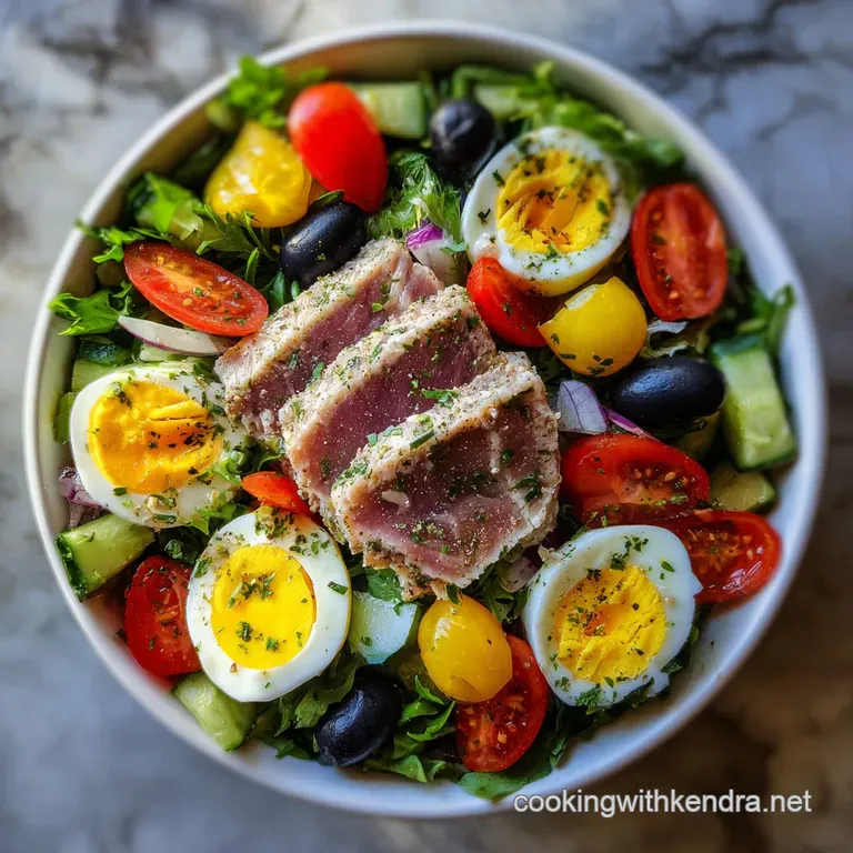 Tuna Nicoise Salad: Hearty French Classic