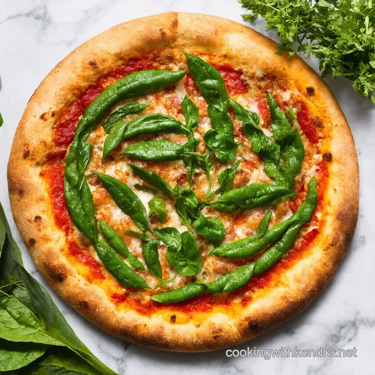 Climbing Bean Pizza Garden to Table Deliciousness