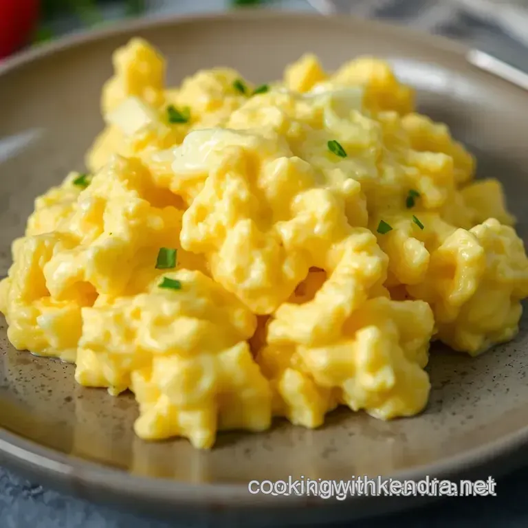 Cloud-Like Scrambled Eggs presentation