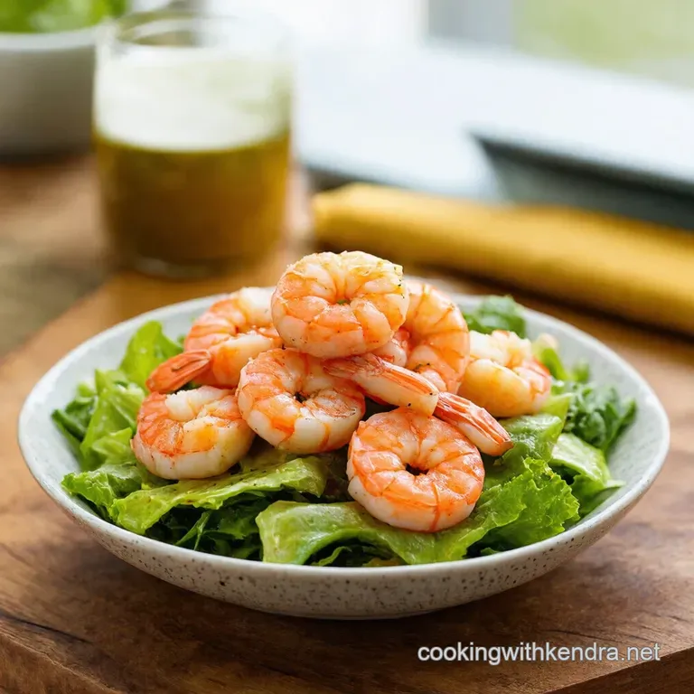 Coastal Classic Shrimp Salad a Taste of the Sea Simplified presentation