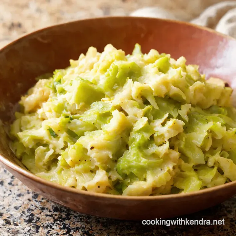Colcannon A Traditional Irish Mash presentation