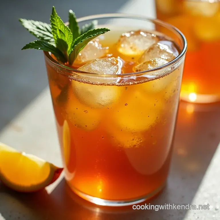 SunSoaked Sweet Tea The Quintessential Cooler Simple ColdBrew Method