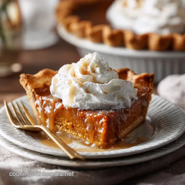 Pumpkin Pie with Sweetened Condensed Milk: the Silky Smooth No-Fuss Filling presentation