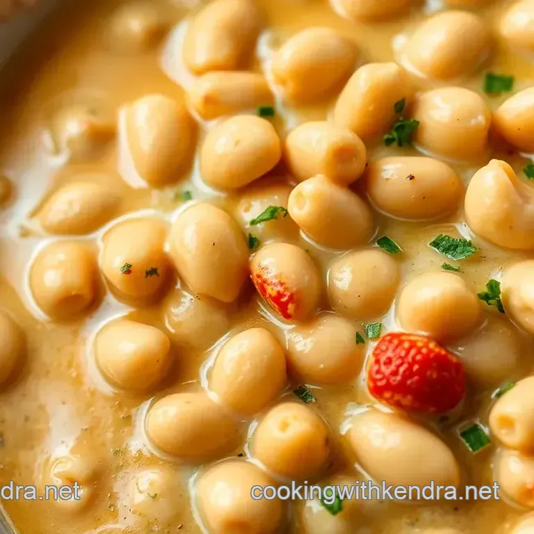 Creamy Hanover Baby Lima Beans with Garlic and Herbs