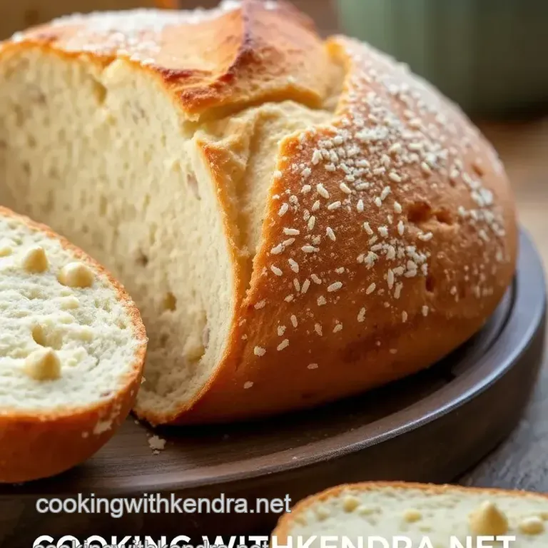 Sourdough Rice Cooker Bread presentation