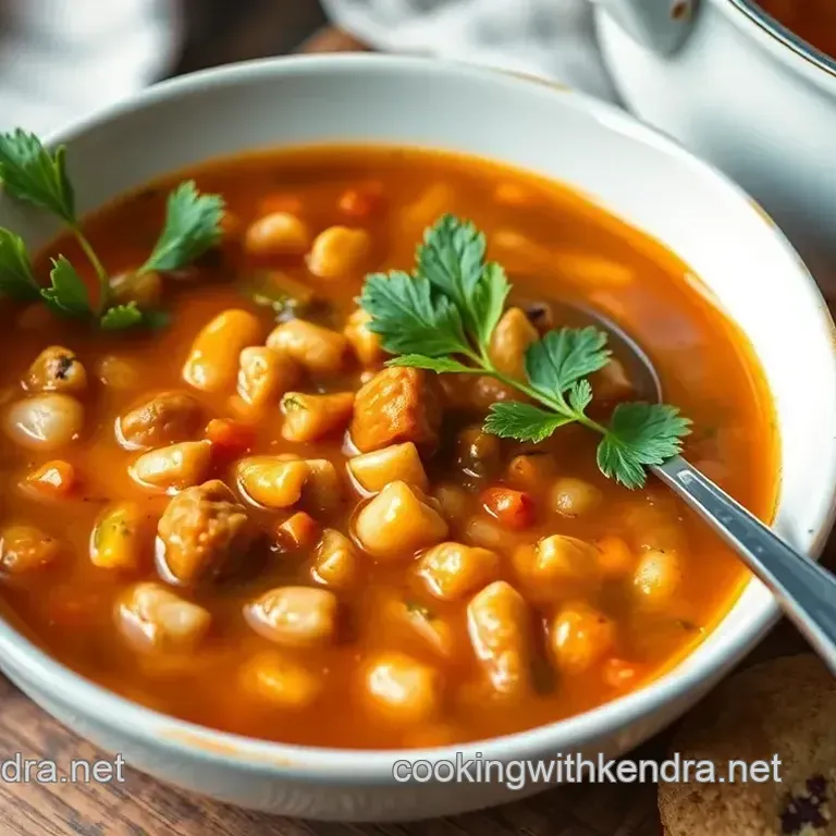 Easy Hearty Tuscan Bean Soup with Savory Muffins: A Cozy Classic
