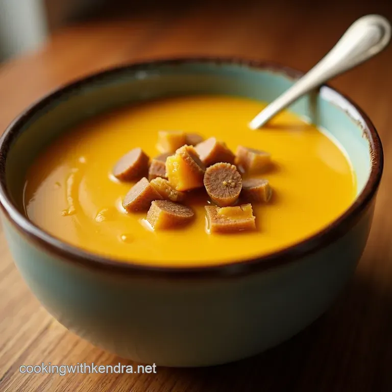 The Velvety Dream Authentic Copycat Panera Butternut Squash Soup presentation