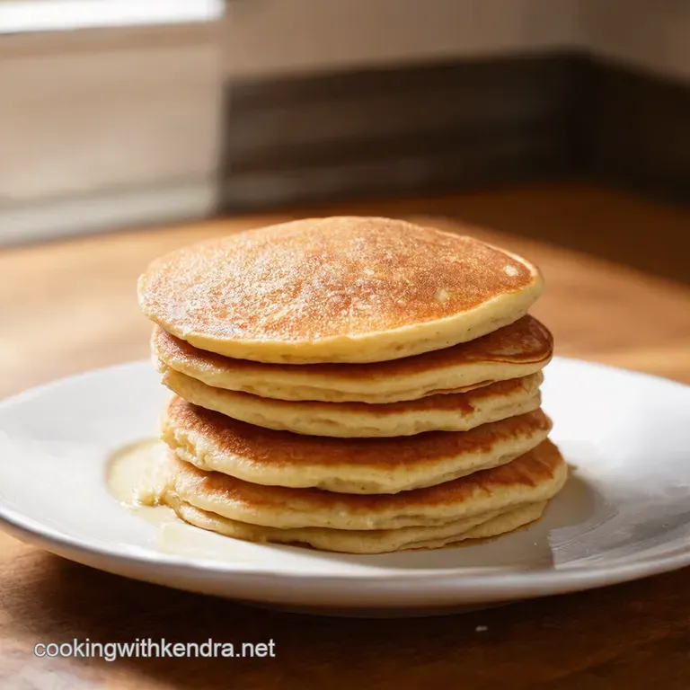 Cottage Cheese Almond Flour Pancakes presentation