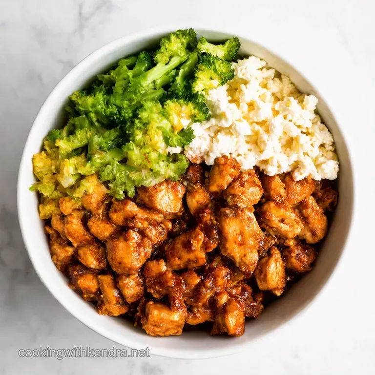 Cottage Cheese BBQ Chicken Power Bowl Lean Mean Delicious