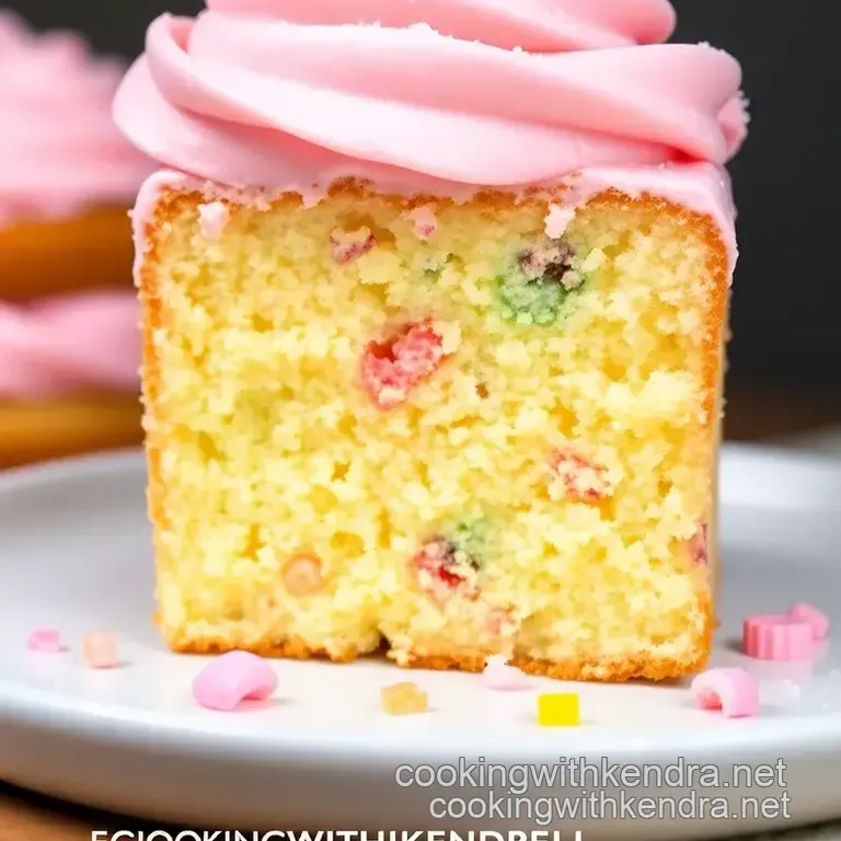 Cotton Candy Cakes presentation