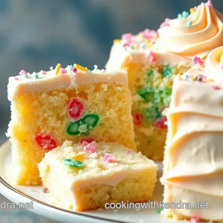 Cotton Candy Cakes
