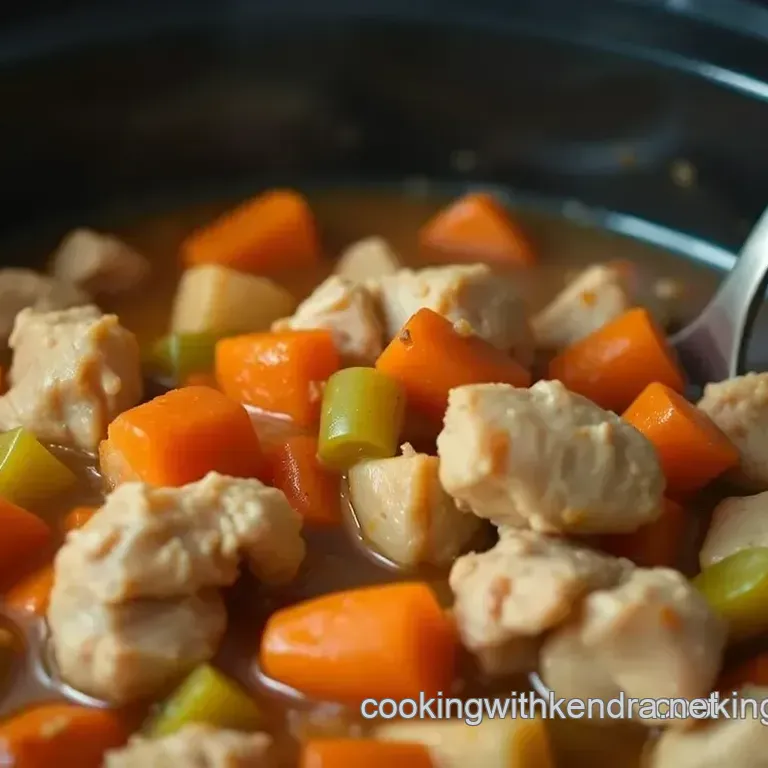 Cozy Crockpot Chicken Vegetable Stew