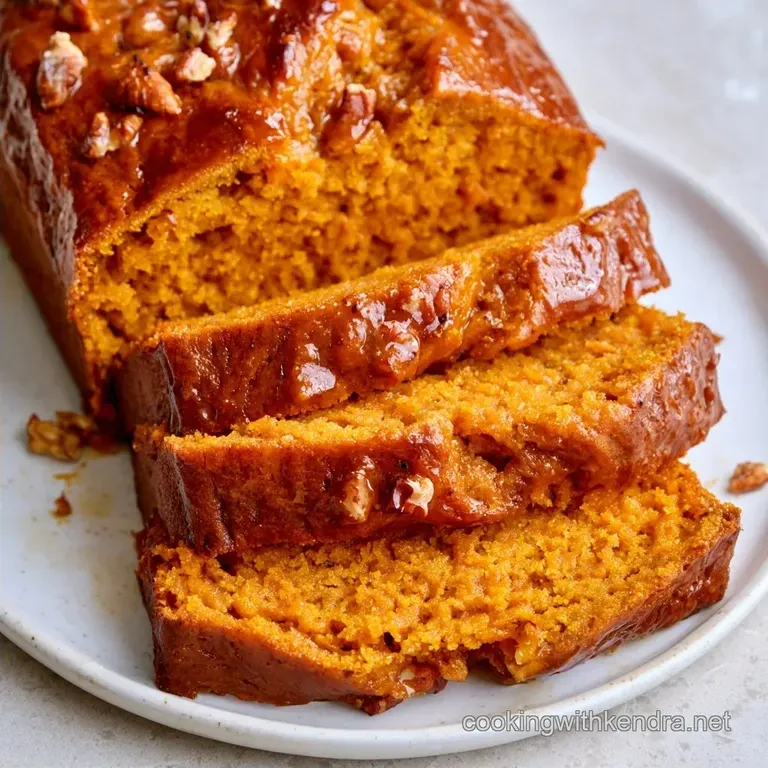 Super Moist Cozy Pumpkin Bread