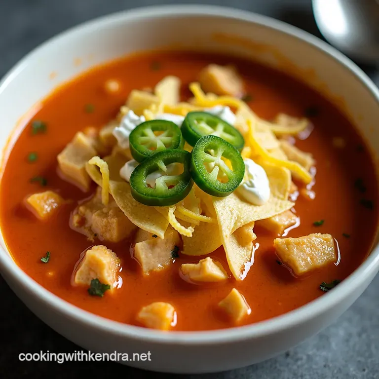 Cozy Stove Top Chicken Tortilla Soup
