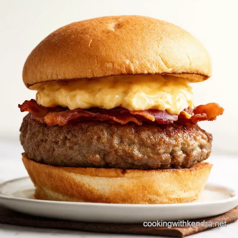 Crack Burgers Cream Cheese Bacon Bliss