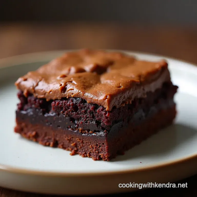 The Ultimate Crack Top Fudgy Brownies Rich Dark and Dangerously Gooey