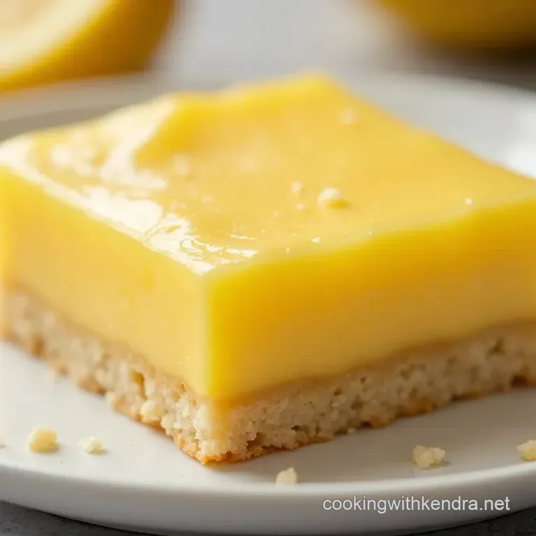 Zesty Sunshine The Best Cream Cheese Lemon Bars Shortbread Base Included