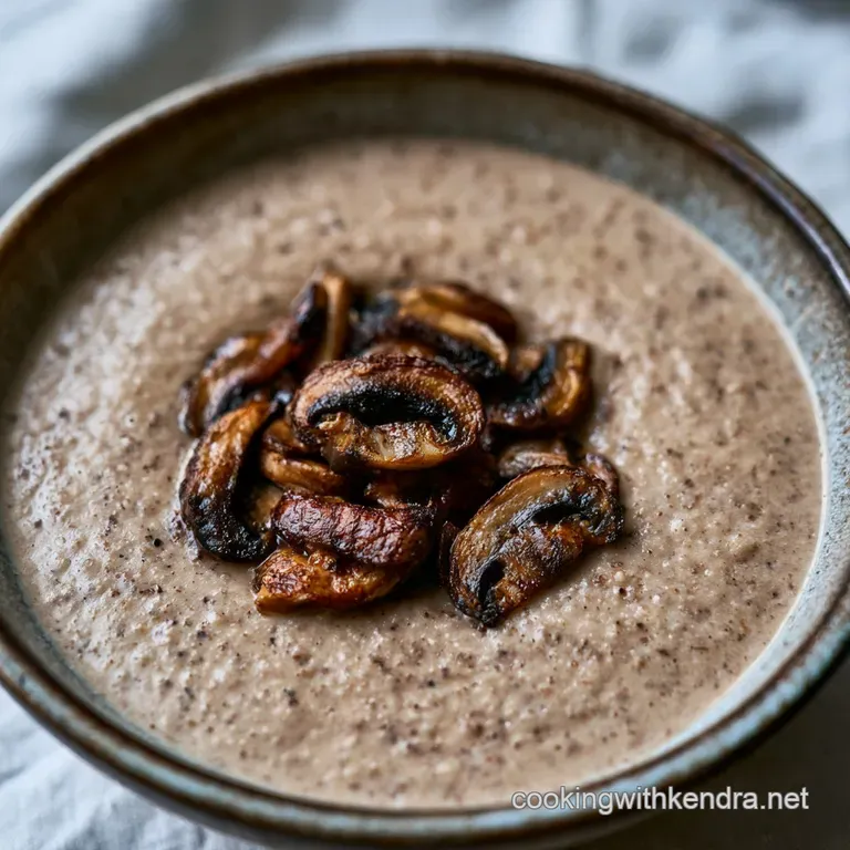 Cream of Mushroom Soup: Rich and Velvety