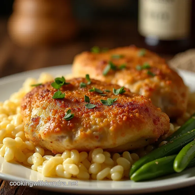 The Ultimate Goldencrusted Creamy Oven Baked Chicken Thighs presentation