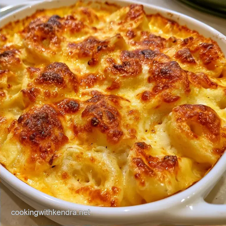 Creamy No-Boil Baked Tortellini