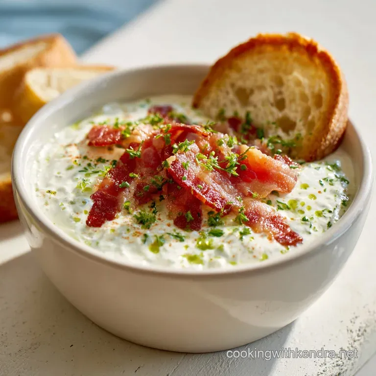 Creamy Layered BLT Dip