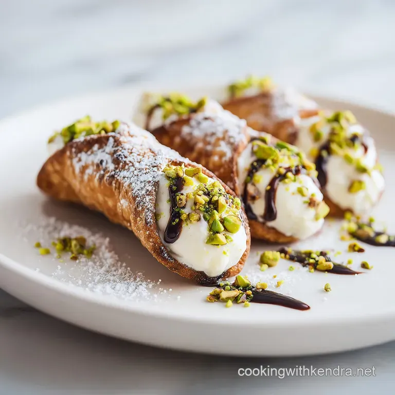 Cannoli Filling: Chef Marcuss Smooth Creamy Recipe presentation