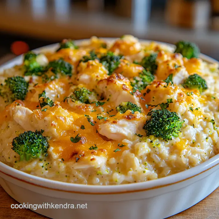 Creamy Chicken Broccoli Cheddar Rice Bake The Ultimate Comfort Food Casserole