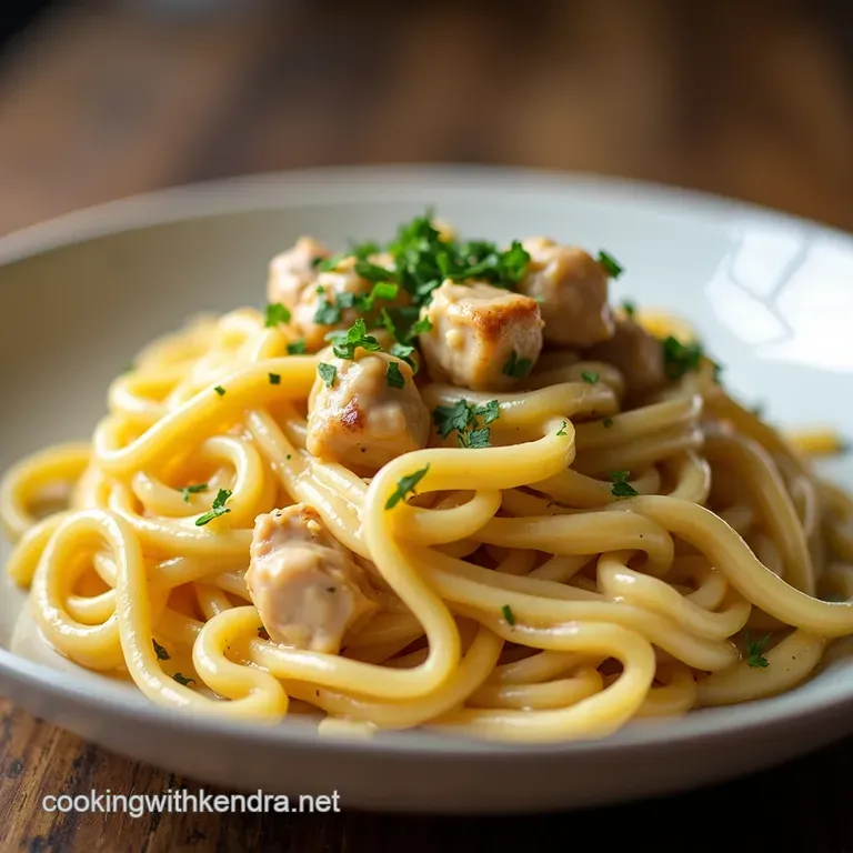 Golden Comfort Creamy Savoury Chicken Buttered Noodles