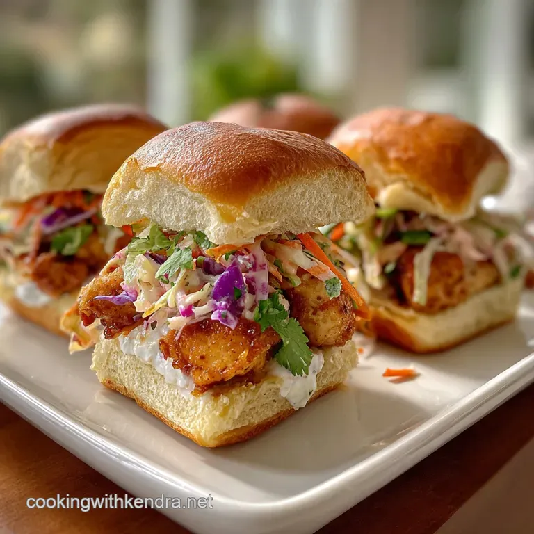 Chicken Sliders Recipe with Honey Butter Glaze