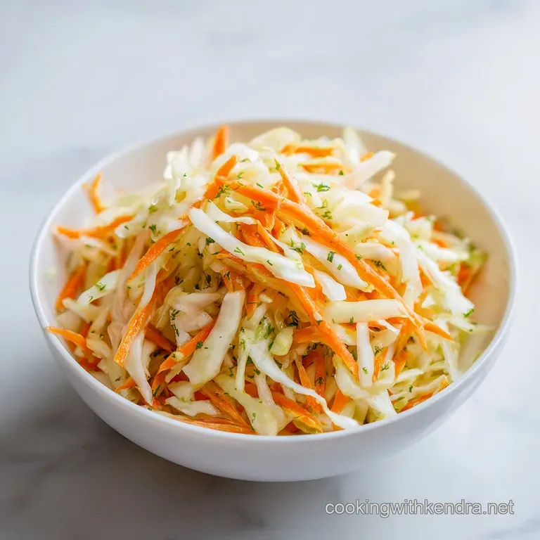Creamy Coleslaw Dressing: Silky and Tangy
