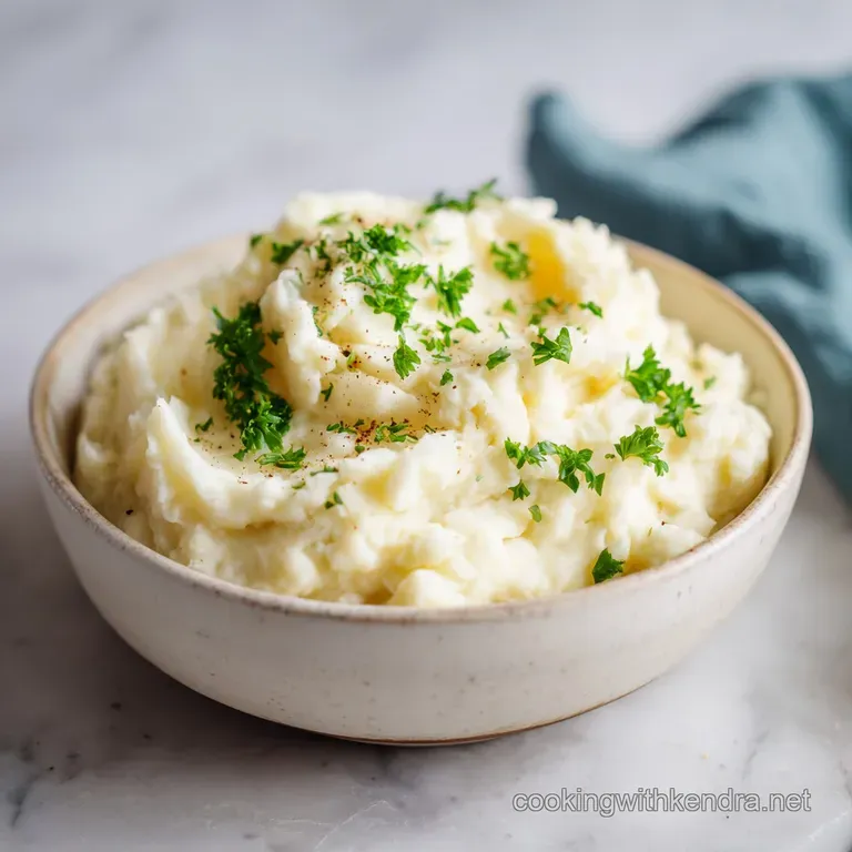 Crockpot Mashed Potatoes: Velvety and Garlic Infused