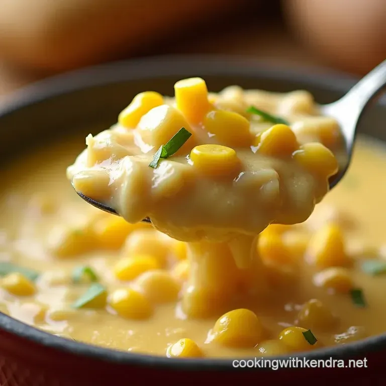 Creamy Dreamy Potato Corn Chowder Ready in a Flash presentation