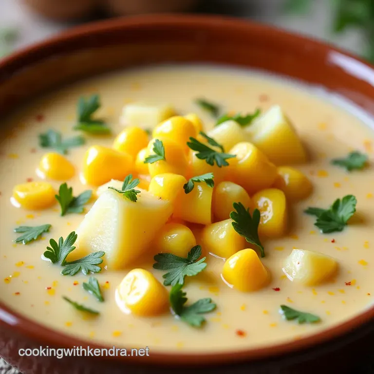 Creamy Dreamy Potato Corn Chowder Ready in a Flash