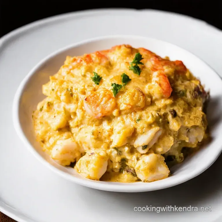 Creamy Dreamy Seafood Casserole