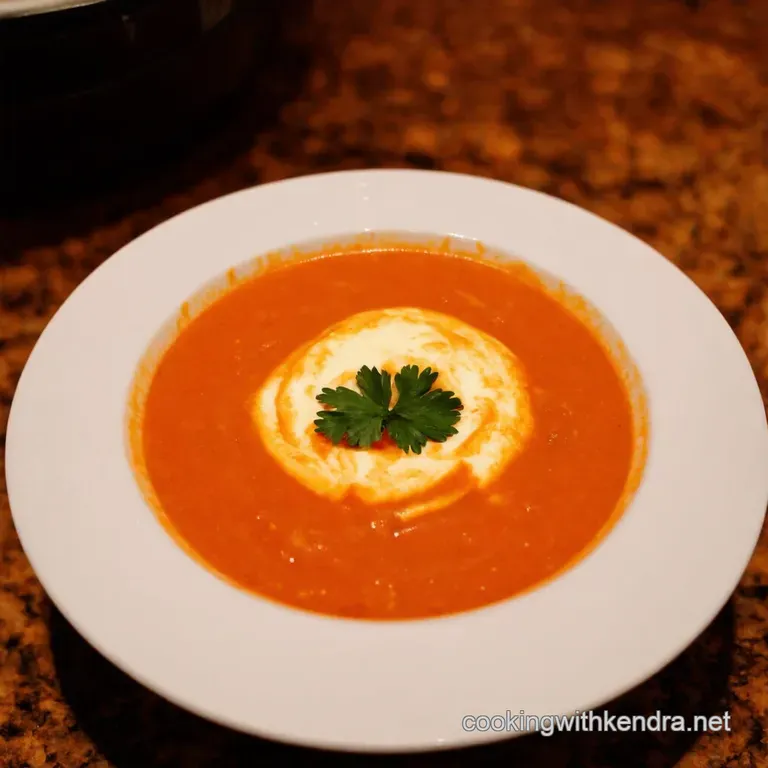 Creamy Dreamy Tomato Soup Homemade Heaven presentation