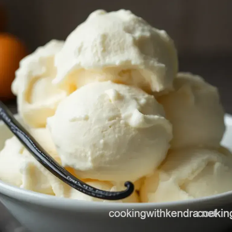 Creamy Dreamy Vanilla Bean Ice Cream