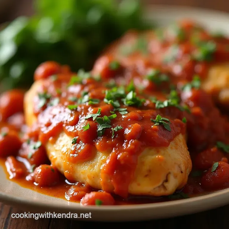 Slow Cooker Sunday Supper Ultracreamy Italian Chicken presentation
