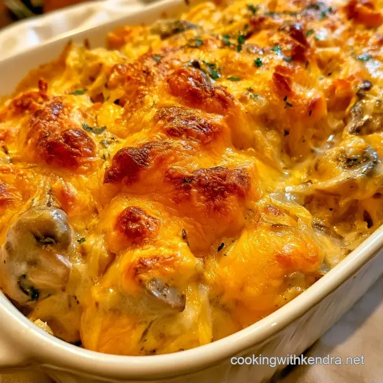 A square slice of cheesy potato bake on a white plate, topped with fresh parsley and a sprinkle of cracked pepper.