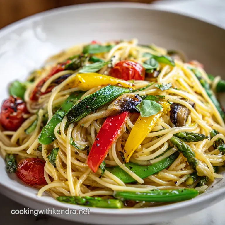 Pasta Primavera Recipe: Crisp Tender Vegetables