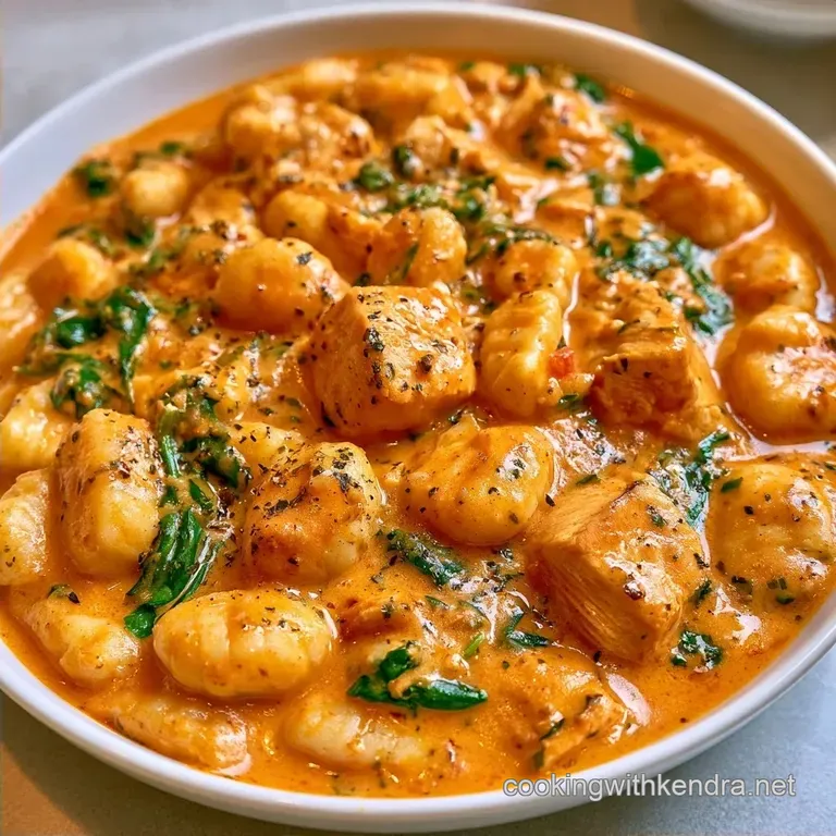 Creamy Tuscan Chicken Gnocchi Soup in 35 Minutes