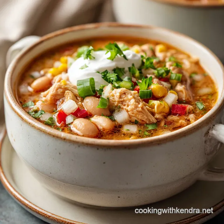 Creamy White Chicken Chili Recipe